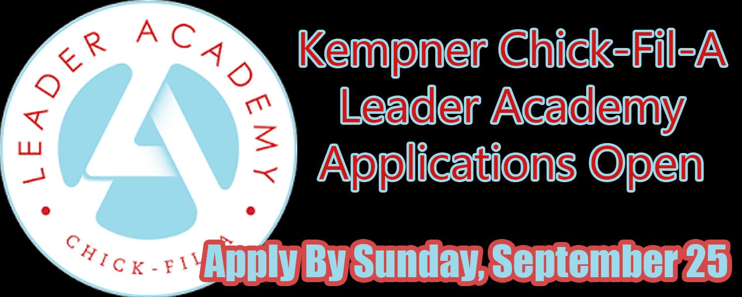  Chick-Fil-A Leader Academy Applications Open